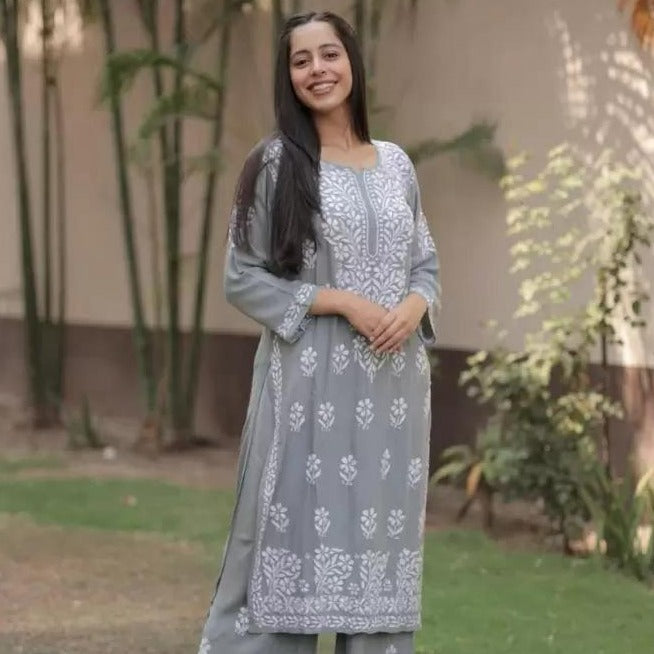 Rasili Nx Naz (Chikankari)