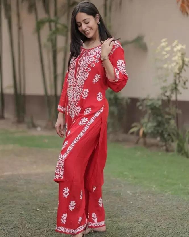 Rasili Nx Naz (Chikankari)